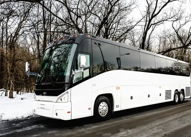 Charter Bus Exterior View 3