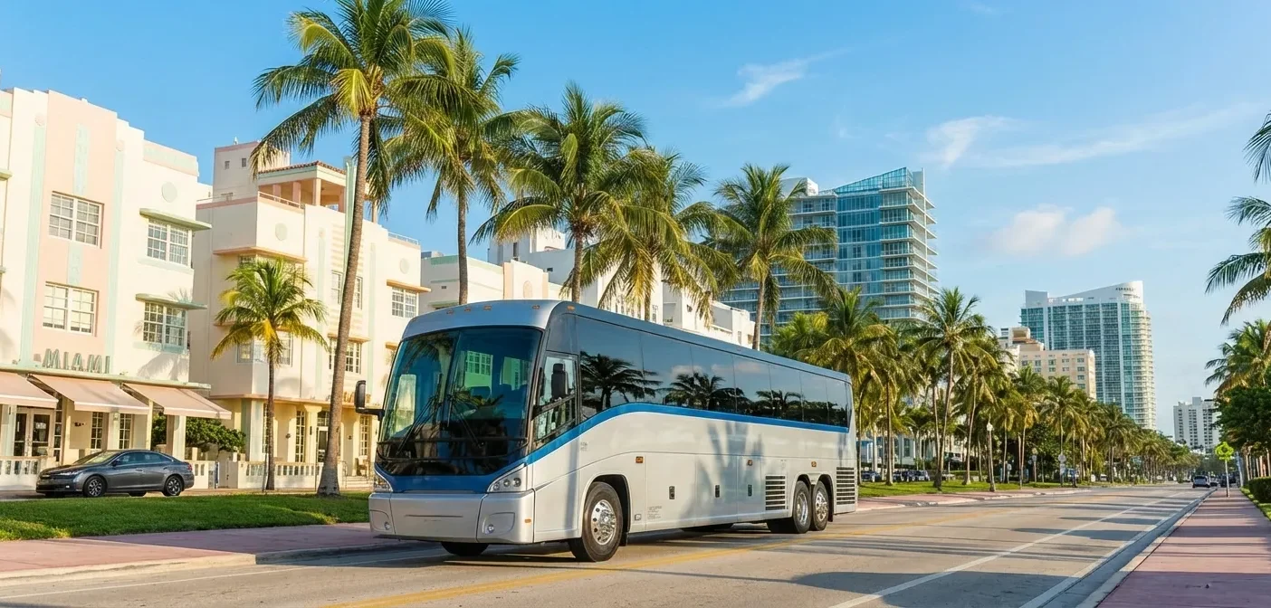 8 Surprising Charter Bus Amenities Miami Travelers Can’t Get Enough Of
