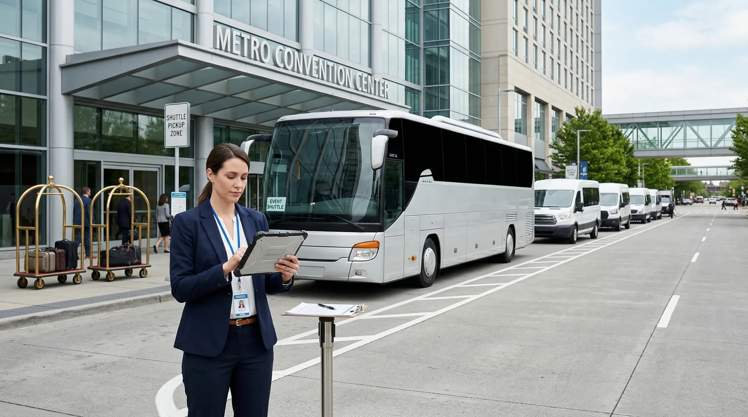 How to Plan Group Transportation for a Large Corporate Event