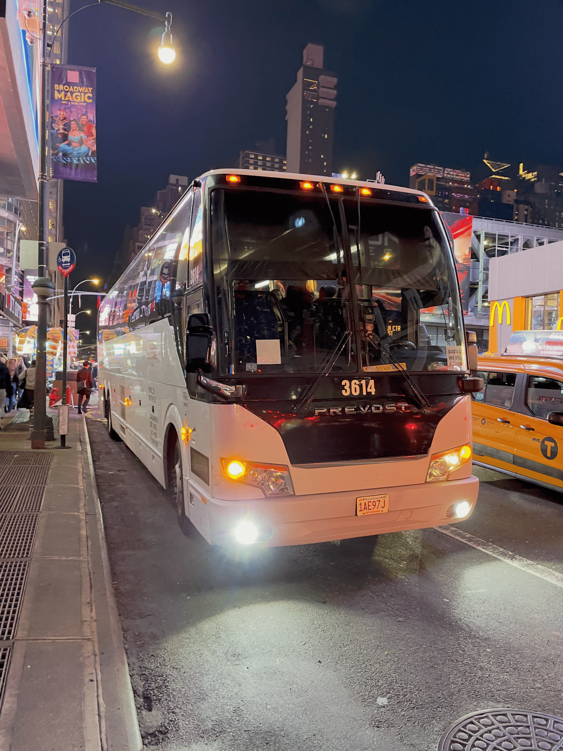 Charter Bus Exterior View 2